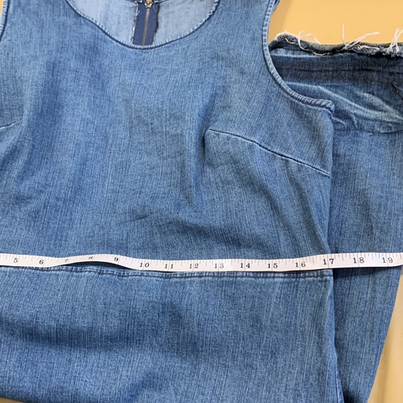 3/$20- Hope and Harlow Denim Sheath Dress - Picture 3 of 7
